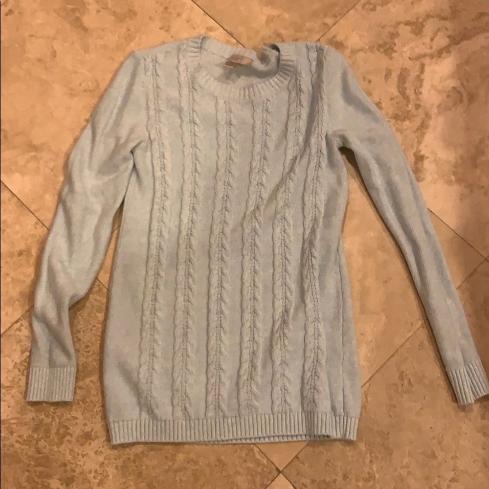 SOLD‼️Loft blue sweater